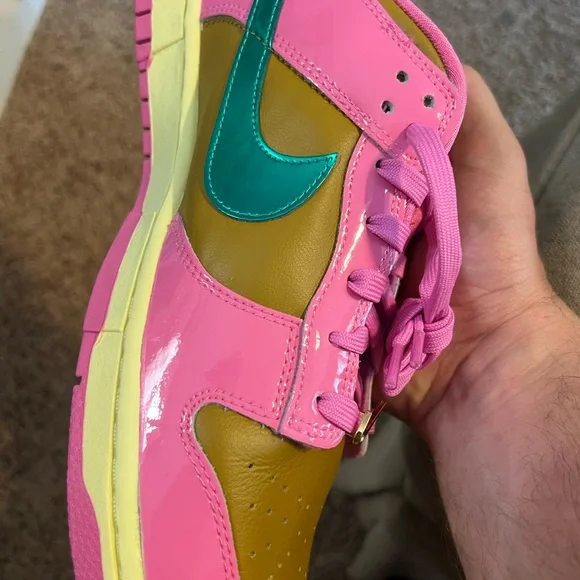 Womens nike dunk low pg QS (FN2721 600) no box size 12 - Picture 3 of 6